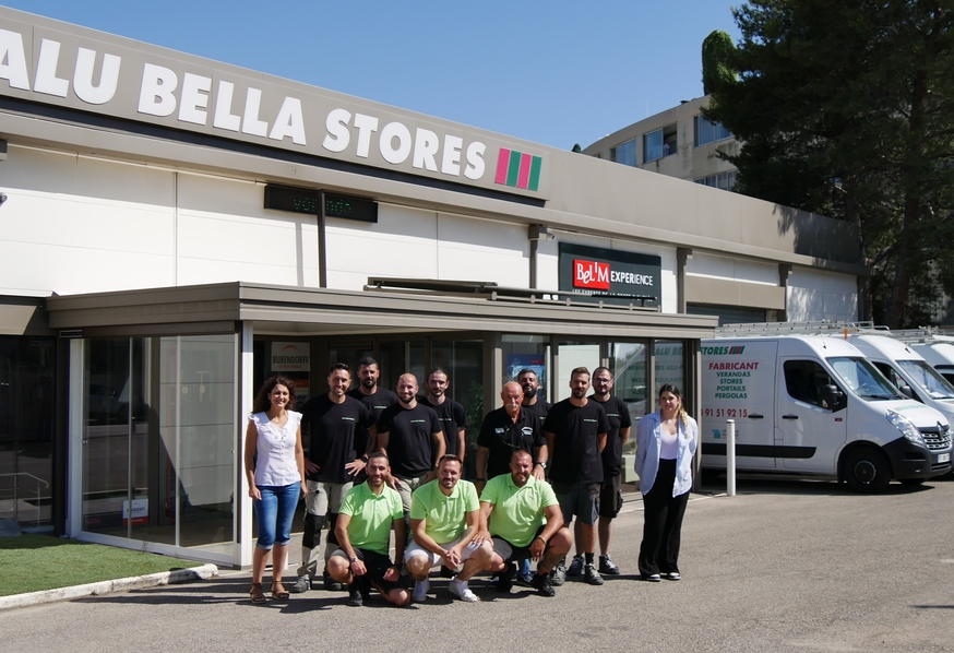 store veranda pergola Marseille Septemes Bouc-Bel-Air 